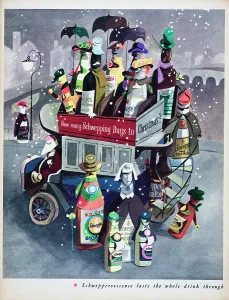 Hulton Archive Getty Images Stock Drucke: Schweppes
