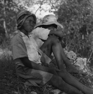 Caribbean Island Life Drucke: In The Shade