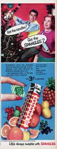 Vintage Advertising Photography Drucke: Spangles