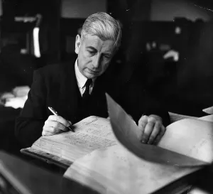 Hulton Archive Getty Images Collection Drucke: Spring Banking
