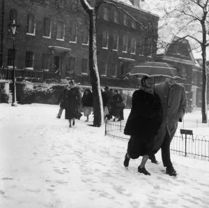 European Winter Scenes Drucke: Spring Snow