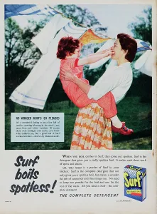 Mother Daughter Bonding Moments Drucke: Surf Detergent