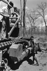 Agricultural Machinery Images Drucke: Tractor Driver