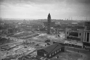Coventry Bomb Damage Drucke: War Damage
