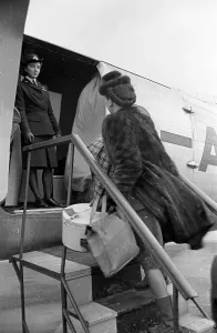 Vintage Air Travel Drucke: Welcome Aboard