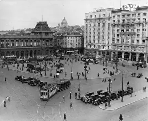 Belgian Cityscape Photography Drucke: Place Rogier