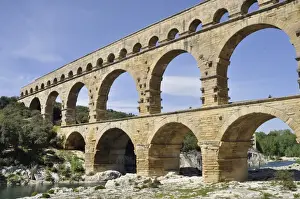 Ancient Roman Bridge Drucke: Pont du Gard