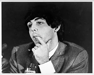 The Beatles Band Members Drucke: Press Conference