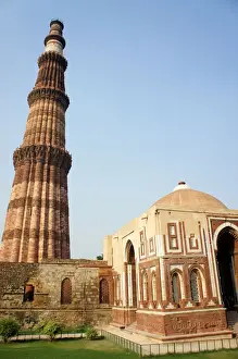 Qutub Minar India Drucke: Qutub Minar