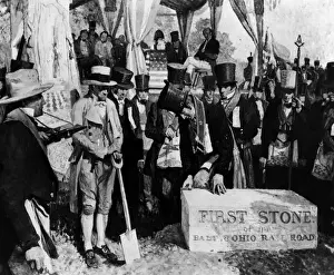Early American Railroads Drucke: Rail Construction