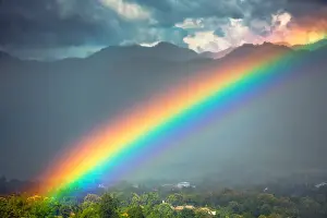 Regenbogen nach dem Regen