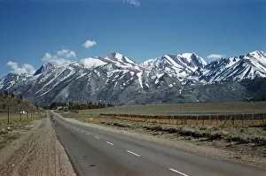 Mountain Road Photography Drucke: Ritter Range