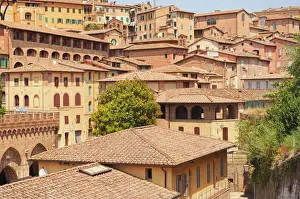 Siena Rooftops Drucke: Rooftops of Siena