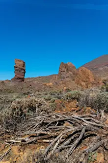 Tenerife Travel Destinations Drucke: Roque Cinchado