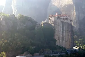 Roussanou Monastery Greece Drucke: Roussanou Monastery