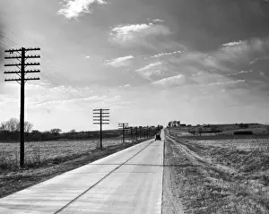 Rural America Photography Drucke: US Route 40