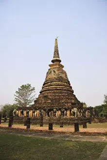 Sukhothai Thailand Drucke: The Ruins of Sukhothai