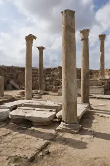 Mediterranean Sea Landmarks Drucke: Sabratha