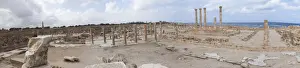 Mediterranean Sea Photography Drucke: Sabratha