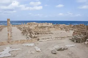 Mediterranean Sea Landmarks Drucke: Sabratha