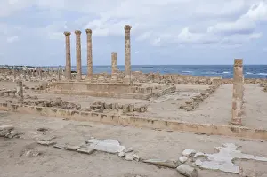 Mediterranean Sea Landmarks Drucke: Sabratha
