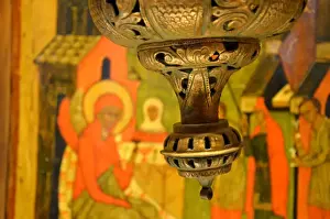 Moscow Russia Landmarks Drucke: Saint Basils Cathedral