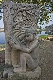 Khajuraho UNESCO Site Drucke: Save the environment - Go Green