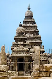 Shore Temple Mahabalipuram Drucke: Shore temple