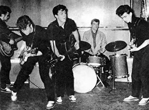 Vintage Beatles Photos Drucke: The Silver Beatles