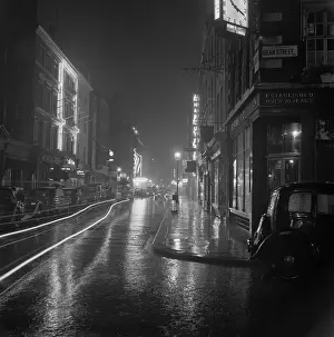 No People Outdoor Scene Drucke: Soho By Night