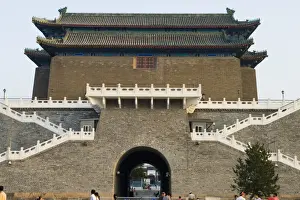 Beijing Tourist Attractions Map Drucke: South Gate