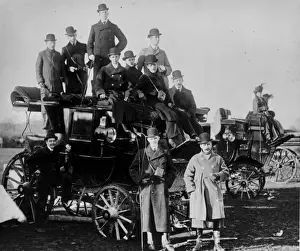 England Transport History Drucke: Stagecoach Riders