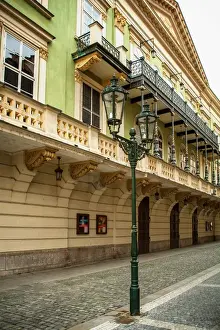 Czech Republic Architecture Drucke: The state opera at prague