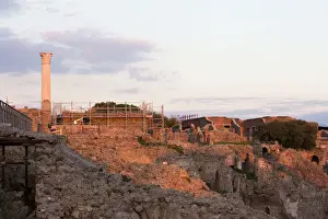 Mt Vesuvius Eruption Drucke: Sunset