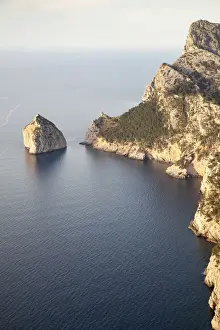 Sunset In Spain Drucke: Sunset over Cap de Formentor