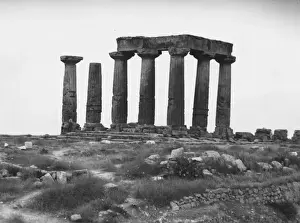 Historic Sites In Greece Drucke: Temple Of Apollo