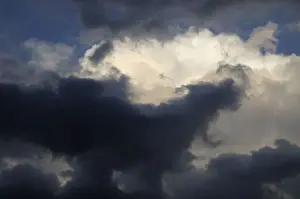 Cloud Formation Images Drucke: Thunderstorm clouds