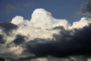 Overcast Day Photography Drucke: Thunderstorm clouds
