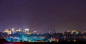UNESCO World Heritage Site Beijing Drucke: Tiantan at night
