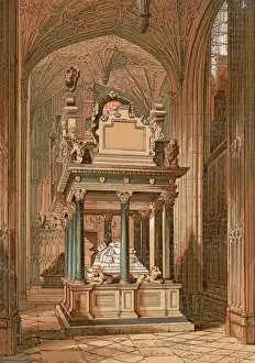 Historic British Royalty Images Drucke: Tomb Of A Queen