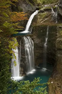 Ordesa National Park Drucke: Torla waterfall