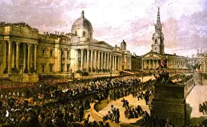 Architectural Landmarks UK Drucke: Trafalgar Square
