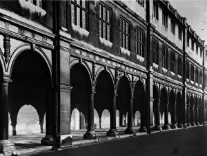 Classic British Architecture Photos Drucke: Trinity Cloisters