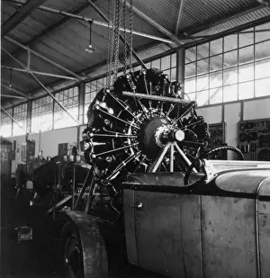 Vintage Car Manufacturing Drucke: Turbo Engine