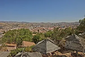 Sucre Bolivia Drucke: View onto Sucre