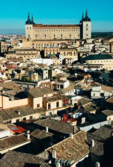 Toledo Province Photography Drucke: view from ToledoA┼¢s Cathedral