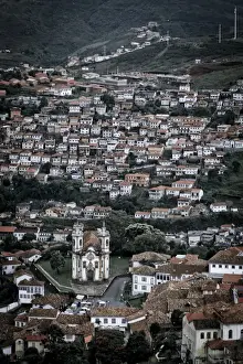 Minas Gerais Cityscape Drucke: View of town