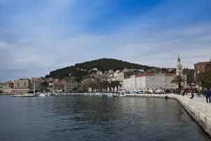 Ansicht am Hafen von Split