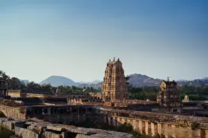 Hampi UNESCO World Heritage Site Drucke: Virupaksha Temple
