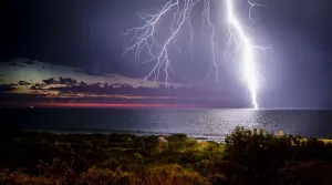 Gewitter Drucke: Sturmlichtnung